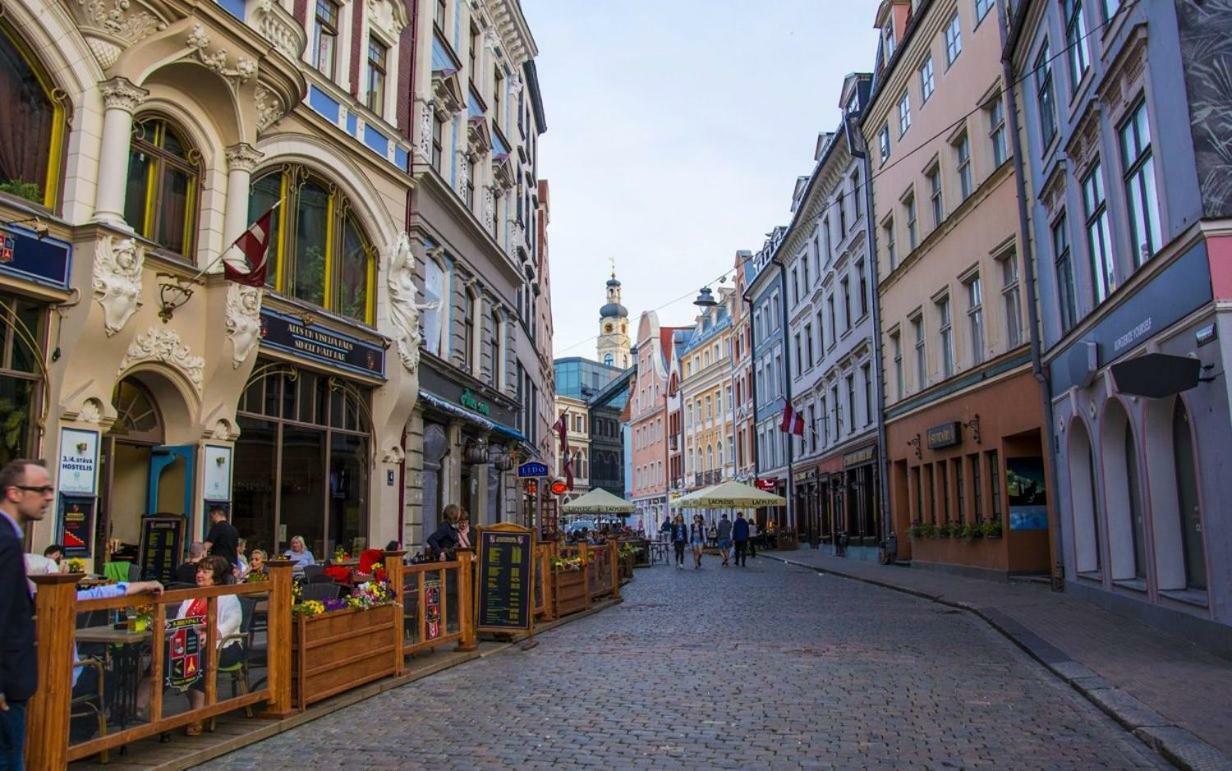 Old City Residence Riharda Vagnera Riga Exteriör bild